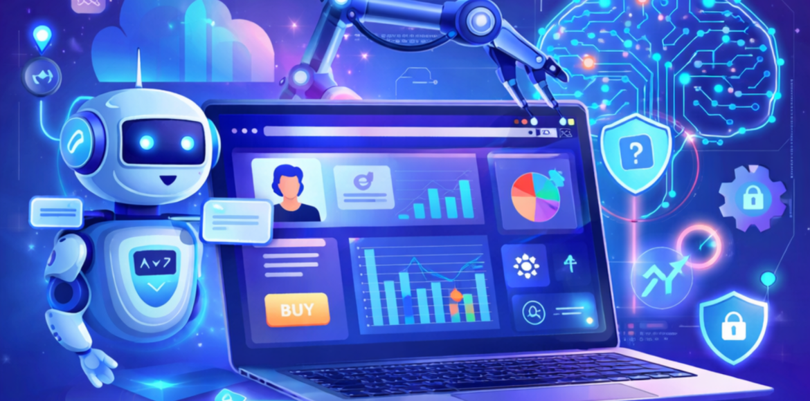 Al and automation transforming business websites in 2025