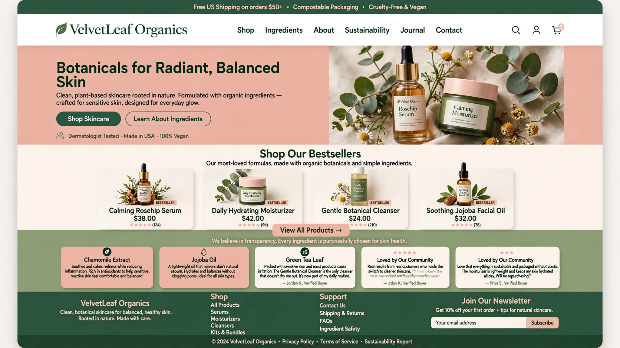 VelvetLeaf Organics